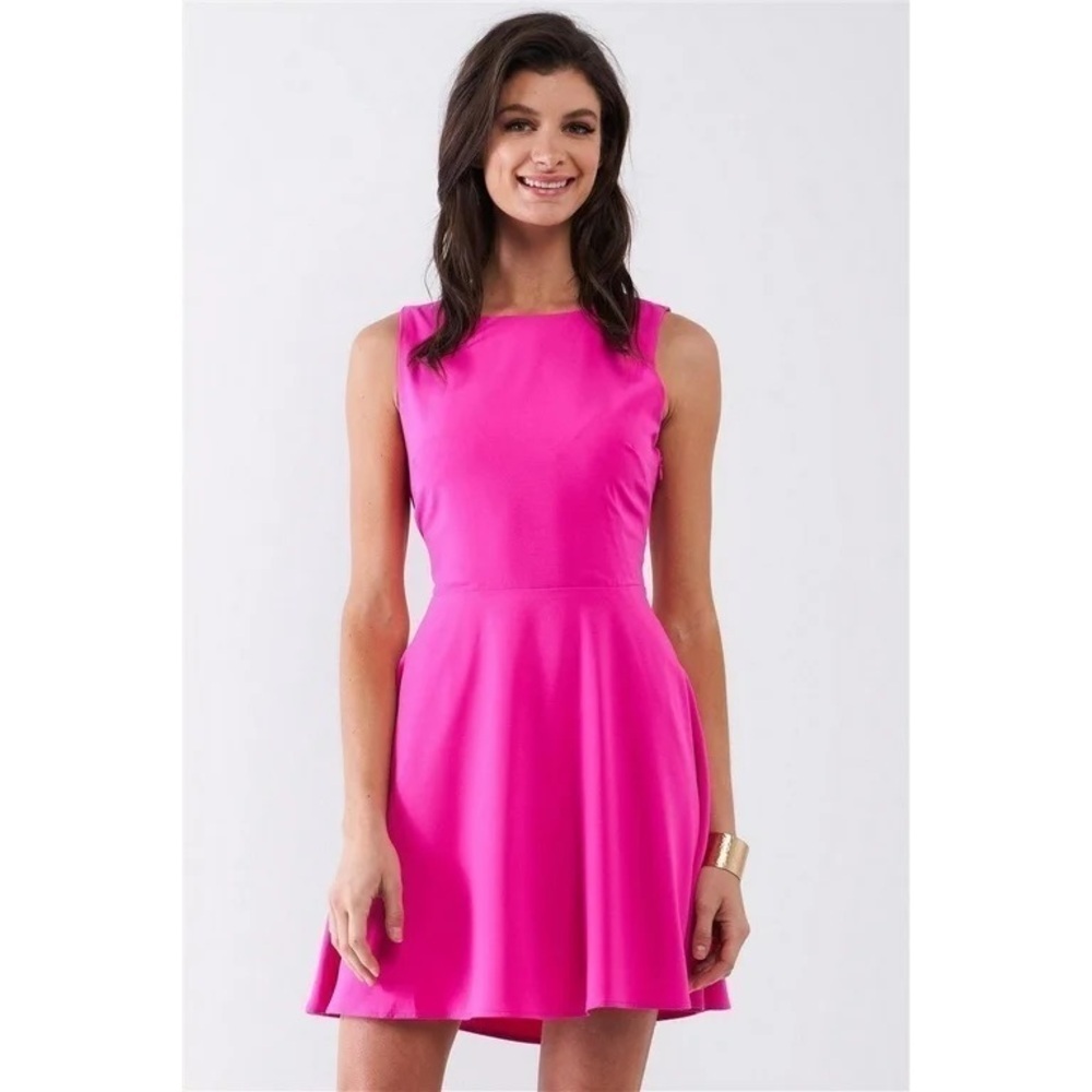 NWT beautiful hot pink Barbie dress size small - Picture 4 of 6